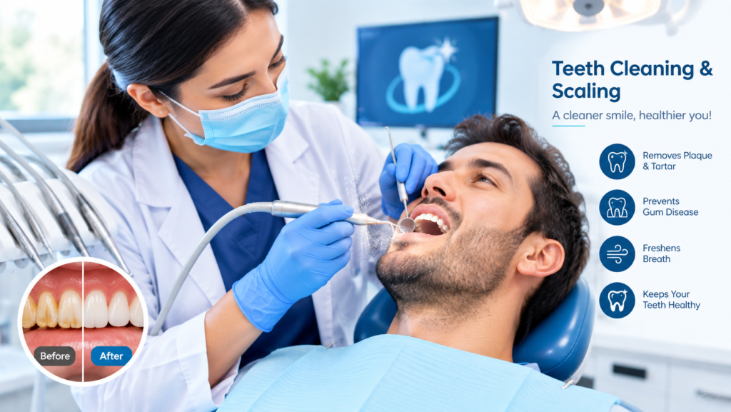 Teeth Cleaning & Scaling